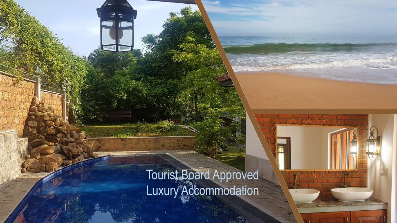Siriniwasa Luxury Villa With Private Pool Induruwa Exterior foto